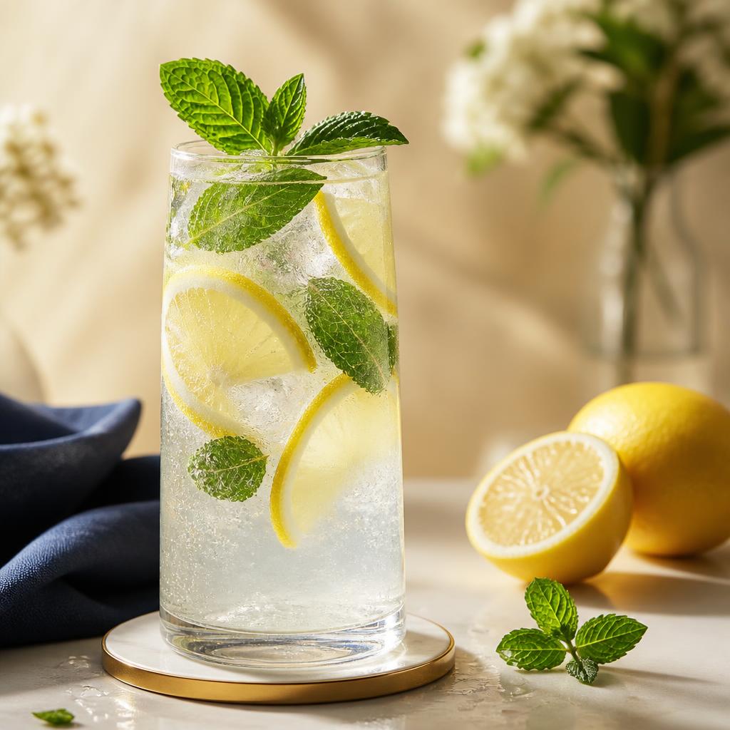 Limonada con Menta: ejemplo visual de un negocio de alimentos